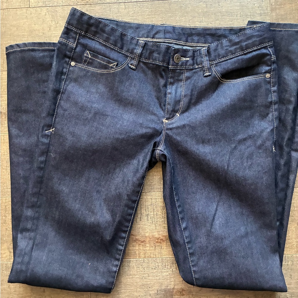 Armani Exchange Dark Blue Straight Leg Jeans